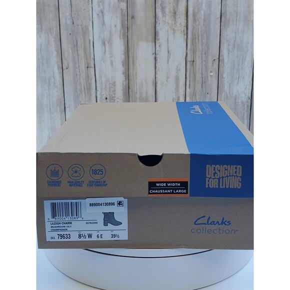 Clarks Women's Collection Lileigh Charm Boots - Size 8.5 W - Picture 10 of 10